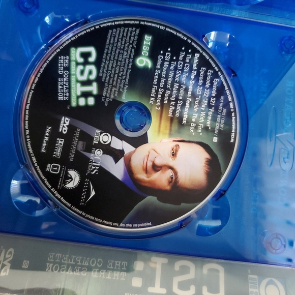 CSI: Crime Scene Investigation - The Complete Third Season (DVD, 2004, 6-Disc) - Picture 9 of 10